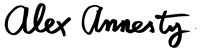 Alex Annesty's signature